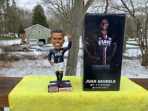 New England Revolution Juan Agudello bobblehead new in box - Picture 1 of 2