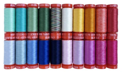 AURIFIL FOUNDATIONS COLLECTION 20 SMALL SPOOLS 50 WT - Image 1 of 2