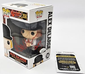 *Firmado Malcolm McDowell* Funko Pop Mecánico Naranja Alex DeLarge 358 con Certificado de Autenticidad JSA - Imagen 1 de 6