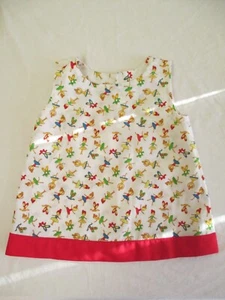 Handgefertigtes Mädchen Kleid Alter 1 Jahr - Bild 1 von 5