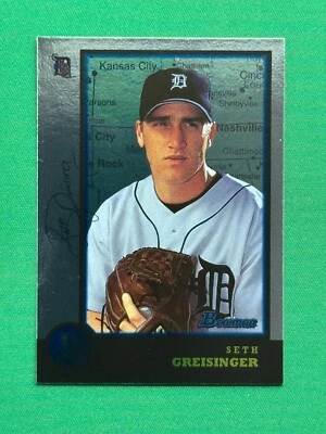 1998 Bowman Baseball International Parallel #380 Seth Greisinger - Image 1 of 2