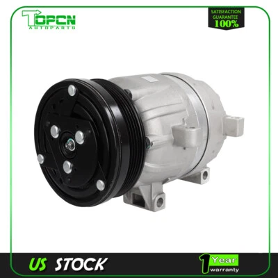 A/C Compressor Fits Oldsmobile Alero Pontiac Grand Am 96-01 Buick Skylark 96-98 - Image 1 of 4