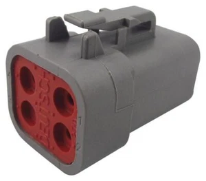 Automotive Connector Housing Ip68 Dtp Plug 4 Ways DTP06-4S - Picture 1 of 1