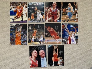 2003 SYRACUSE BASKETBALL NATIONAL CHAMPS LOT 10 SIGNED 8x10 PHOTOS+COA HAK+GMAC - Picture 1 of 7