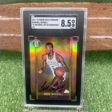 1/1 BILL RUSSELL 2011-12 Panini Gold Standard National VIP #188 SGC 8.5