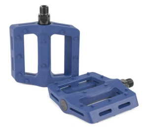 SHADOW CONSPIRACY SURFACE BMX PEDALS 9/16 HARO KINK SUBROSA CULT SE GT NAVY BLUE - Picture 1 of 7