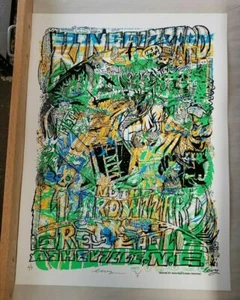 King Gizzard & The Lizard Wizard Asheville Joshua Levy #2/4 rare test print - Picture 1 of 12