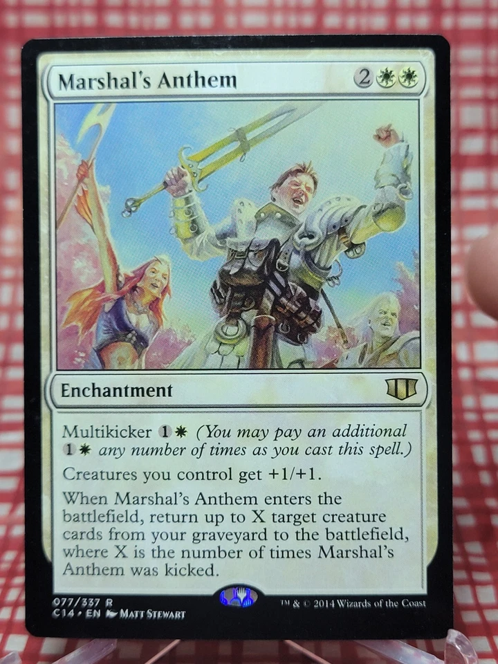 Marshal's Anthem Commander 2014 MTG Free Shipping! - Image 1 of 1