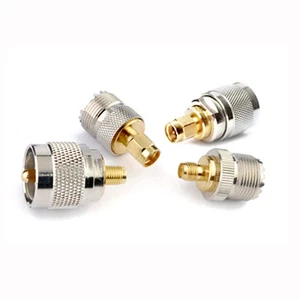 New UHF Male PL-259 Female SO-239 To SMA Male Female COAX RF Connector Adapter - Picture 1 of 20