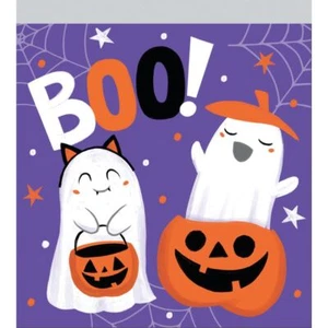 Ghost Boo! Halloween Trick Treat 10 Ct Sandwich Zip Beutel Party - Bild 1 von 1