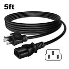 5Ft Ul Ac Power Cord Cable For Samsung Ln40b530p7n Ln40c650 Ln40b540p8f 40 Lcd
