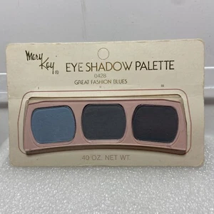 Paleta de sombras de ojos Mary Kay trío gran moda azules descontinuada 0428,40 oz - Imagen 1 de 4