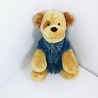 Build a Bear Workshop 18&quot; Brown Puppy Dog in Jean Demin Dress with briefs