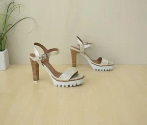schicke Pedro Miralles High-Heel Sandaletten Gr. 37 - TOP Zustand - Bild 1 von 6