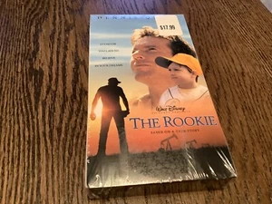 The Rookie (VHS, 2002) Brand New Disney Dennis Quaid Family Free USA Shipping - Picture 1 of 2