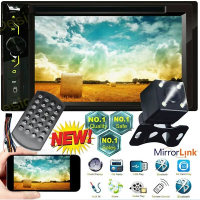 For Toyota Hilux RAV4 Corolla Camry Tundra DVD Player Radio Stereo+Backup Camera - Image 1 of 4