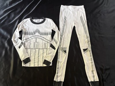 Star Wars by Hannah Anderson Pijama Set Niños STORM TROOPER Talla 12 Foto 1 de 4