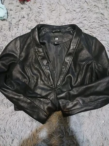 Kids h&m crop jacket size 8 - Picture 1 of 9