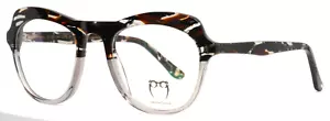 SPECTACLE EYEWORKS Prince C579 Brown Grey Womens Square Eyeglasses 51-23-145 - Picture 1 of 16