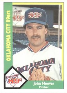 1990 Oklahoma City 89ers CMC #3 John Hoover