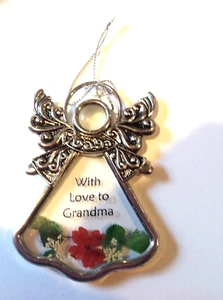 Angel Blessings Ornaments By Ganz with Love to Grandma - Picture 1 of 1