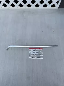 🔥 #4 80 - 96 Ford Truck F150 Bronco UPPER RIGHT Windshield Trim - Chrome OEM - Picture 1 of 3