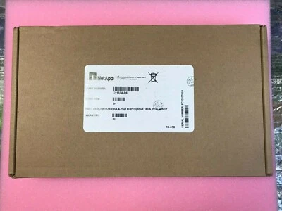 X1133A-R6 NetApp HBA 4-Port FCP Trgt/Init 16Gb PCIe w/SFP CARD ADAPTER NEW - Image 1 of 4