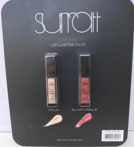 Surratt Beauty Lip Lustre Duo Set (Voila & Au Naturelle) Made in Japan - Picture 1 of 2