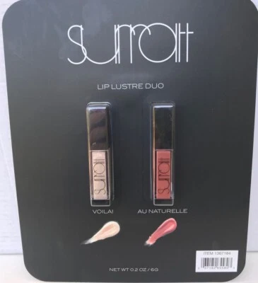 Surratt Beauty Lip Lustre Duo Set (Voila & Au Naturelle) Made in Japan