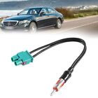 DIN Aerial Antenna Adapter Dual Female Radio Converter Cable for For Ford/ BMW