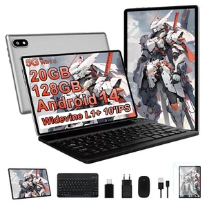 10 Zoll Android Tablet 20GB RAM 128GB ROM 1TB erweiterbar Octa-Core WiFi 6 - Bild 1 von 10