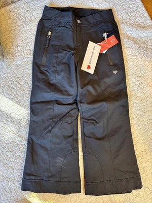 Pantalones de esquí/nieve Obermeyer Youth Brooke talla XS (6/7) negros - crecimiento extendido Foto 1 de 4