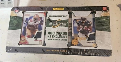 2010 SCORE FOOTBALL SEALED FACTORY SET COLLECTORS EDITION WITH 2 BONUS JERSEY... - Image 1 of 4