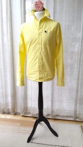 Abercrombie Fitch - Hemd, Baumwolle, Gelb karriert, Gr. M - Bild 1 von 7
