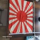 WW2 RISING SUN JAPANESE LARGE  SILK FLAG , Real-AUTHENTIC  HISTORICAL WW2 FLAG