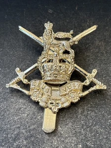 British Army Junior Leaders Regiment, Anodised Aluminium Stay Bright Cap Badge. - Picture 1 of 2