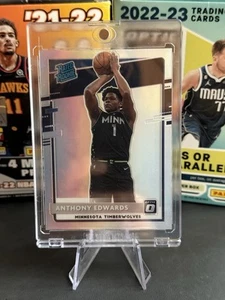 2020-21 Panini Donruss Optic Rated Rookie Holo Prizm RC #151 Anthony Edwards - Bild 1 von 2