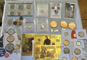 Big Lot Of Coins - Slabs - Gold - Silver - Copper - Picture 1 of 5