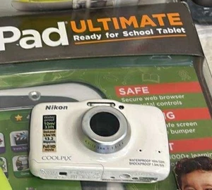 Nikon Coolpix S32 Digital Camera, White (Camera Only) - Picture 1 of 2
