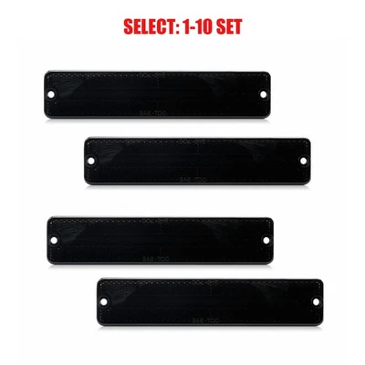 Luces de señalización LED laterales con lente ahumada delantera + trasera para Jeep CJ7 1976-1986 4-40 Foto 1 de 4