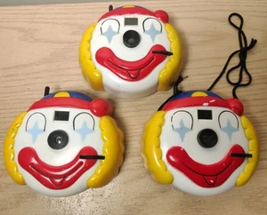 3x TOLLE lustige Vintage CLOWN Neuheit 110 FILM Kamera RAR - Bild 1 von 2