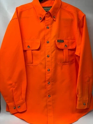 REMINGTON Mens L Orange High Visibility Hunting Shirt - Image 1 of 4