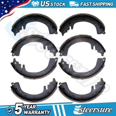 Dynamic Friction Company 前后鼓制动鞋适用于 1959 - 1966 吉普 CJ3 — 第 1/3 张图片