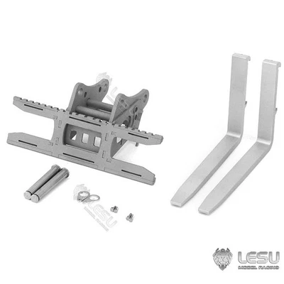 Неокрашенные детали ковша вилки LESU 1/14 для гидравлического экскаватора BA-B0002 - Изображение 1 из 4