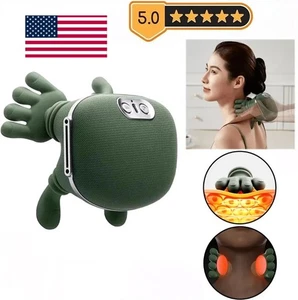 Nacken Schulter Massagegerät, simuliertes menschliches Hand Hals Trapez Massagegerät - Bild 1 von 16