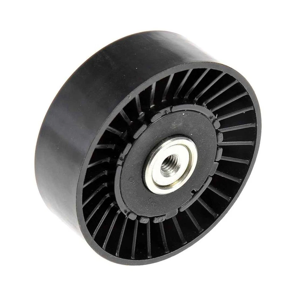 For Seat Altea 2005 2006 Idler Pulley | Steel | Serpentine Belt | Black Color - Image 1 of 4