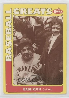 1991 Swell Baseball Greats Babe Ruth #124 HOF - Image 1 of 2