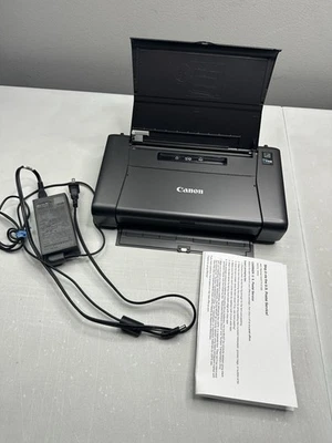 Canon PIXMA iP110 Wireless Small Mobile Printer w/ Power Cord Tested Working - Image 1 of 4
