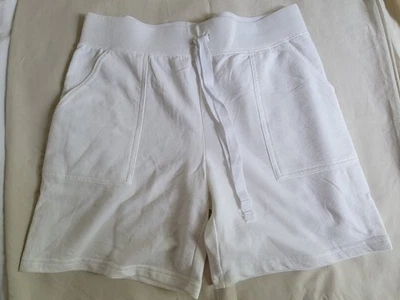 Bobbie Brooks Women Size S 6 Wide Waist Cotton Knit Drawstring Shorts w/ Pockets - Image 1 of 4