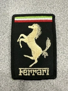 Embroidered Ferrari Logo Patch - Picture 1 of 8